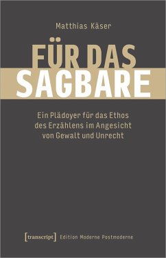 Für das Sagbare - Käser, Matthias