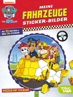 PAW Patrol: Meine Fahrzeuge Sticker-Bilder - Schwager & Steinlein Verlag