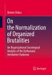 On the Normalization of Organized... - Bild 1