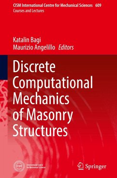 Discrete Computational Mechanics of Masonry Structures