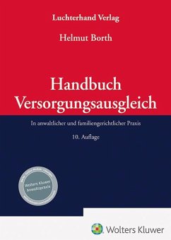 Handbuch Versorgungsausgleich - Borth, Helmut