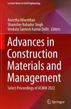 Advances in Construction Materials and Management