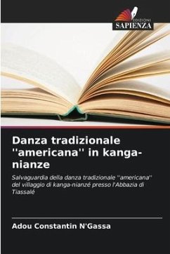 Danza tradizionale ''americana'' in kanga-nianze - N'Gassa, Adou Constantin