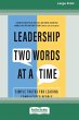 Leadership Two Words at a Time - Bild 1