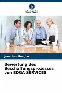 Bewertung des Beschaffungsprozesses von EDGA SERVICES - Gnagbo, Jonathan