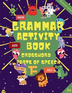English Grammar Activity Book - Parts of Speech - Level 2 (Crossword Puzzle, 8-10 years) - Dhiran, Lokesh