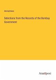 Selections from the Records of the Bombay Government