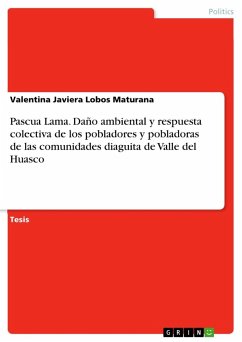 Pascua Lama. Daño ambiental y respuesta colectiva de los pobladores y pobladoras de las comunidades diaguita de Valle del Huasco - Lobos Maturana, Valentina Javiera