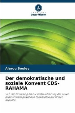 Der demokratische und soziale Konvent CDS-RAHAMA - Souley, Alarou