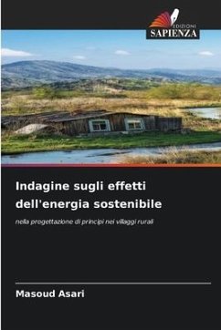 Indagine sugli effetti dell'energia sostenibile - Asari, Masoud