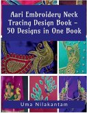 Aari Embroidery Neck Tracing Design Book - 50 Designs in One Book