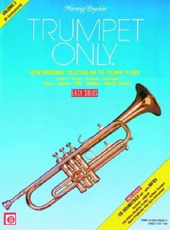 Cover Trumpet only Band 2 (+CD) an international Collection for the trumpet player