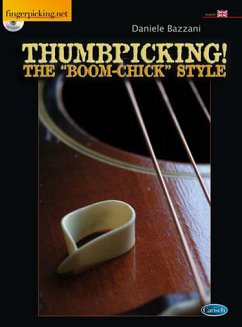 Cover Daniele Bazzani, Thumbpicking! The Boom-Chick Style Gitarre Buch + CD