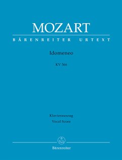 Idomeneo KV366 Klavierauszug (it/dt)