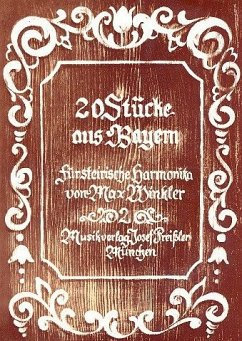 Cover 20 Stücke aus Bayern Band 2 für steirische Handharmonika mit Griffschrift