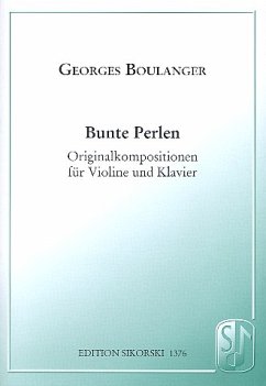Cover Bunte Perlen Originalkompositionen für Violine und Klavier