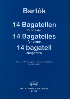 Cover 14 Bagatellen op.6 für Klavier