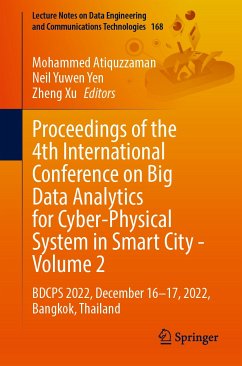 Proceedings of the 4th International Conference on Big Data Analytics for Cyber-Physical System in Smart City - Volume 2 (eBook, PDF)