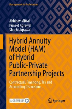 Hybrid Annuity Model (HAM) of Hybrid Public-Private Partnership Projects (eBook, PDF) - Mittal, Abhinav; Agrawal, Puneet; Agrawal, Shuchi