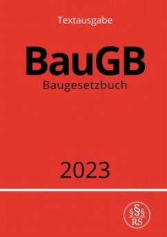 Baugesetzbuch - BauGB 2023 - Studier, Ronny