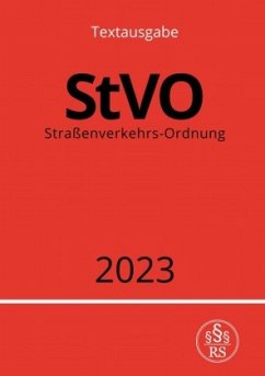 Straßenverkehrs-Ordnung - StVO 2023 - Studier, Ronny