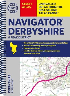 Philip's Navigator Street Atlas Derbyshire and the Peak District - Philip's Maps