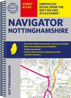 Philip's Navigator Street Atlas Nottinghamshire - Philip's Maps