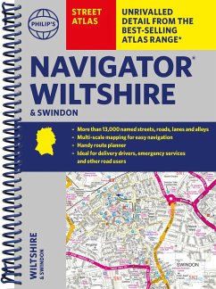 Philip's Navigator Street Atlas Wiltshire and Swindon - Philip's Maps