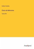 Choix de Mémoires