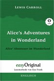 Alice's Adventures in Wonderland / Alice' Abenteuer im Wunderland Softcover (Buch + MP3 Audio-CD) - Lesemethode von Ilya Frank - Zweisprachige Ausgabe Englisch-Deutsch