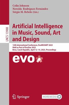 Artificial Intelligence in Music, Sound, Art and Design (eBook, PDF)