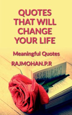 Quotes That Will Change Your Life - P, Rajmohan