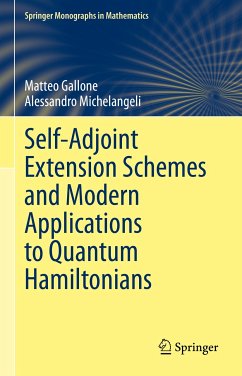 Self-Adjoint Extension Schemes and Modern Applications to Quantum Hamiltonians (eBook, PDF) - Gallone, Matteo; Michelangeli, Alessandro