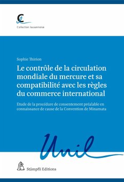 Cover Le contrôle de la circulation mondiale du mercure et sa compatibilité avec les règles du commerce international (eBook, PDF)