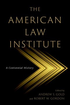 The American Law Institute (eBook, ePUB)
