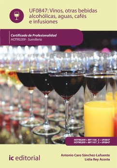 Vinos, otras bebidas alcohólicas, aguas, cafés e infusiones. HOTR0209 (eBook, ePUB) - Caro Sánchez-Lafuente, Antonio; Rey Acosta, Lidia