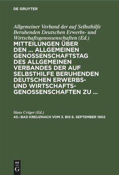 Cover Bad Kreuznach vom 3. bis 6. September 1902 (eBook, PDF)