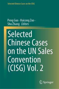 Selected Chinese Cases on the UN Sales Convention (CISG) Vol. 2 (eBook, PDF)