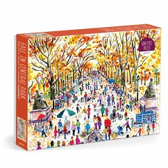 Michael Storrings Fall in Central Park 1000 Piece Puzzle - Galison