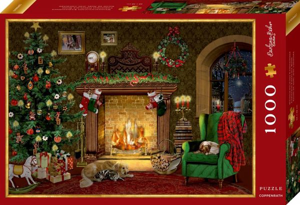 Puzzle - Weihnachtliches Kaminzimmer Puzzle - Weihnachtliches Kaminzimmer
