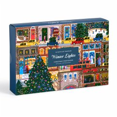 Joy Laforme Winter Lights 12 Days of Puzzles Holiday Countdown - Galison