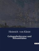 Gelegenheitsverse und Albumblätter