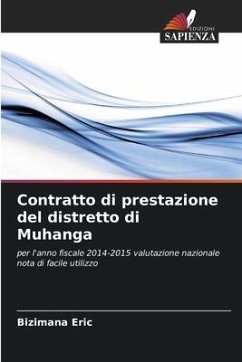 Contratto di prestazione del distretto di Muhanga - Eric, Bizimana