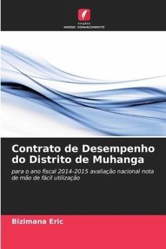 Contrato de Desempenho do Distrito de Muhanga - Eric, Bizimana