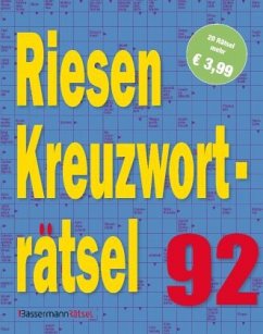 Riesen-Kreuzworträtsel 92 - Krüger, Eberhard