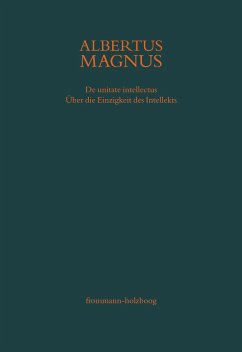 Albertus Magnus. De unitate intellectus - Albertus Magnus