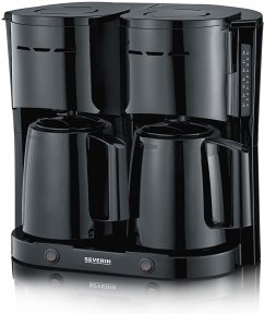 Severin KA 9315 schwarz Duo-Filterkaffeemaschine