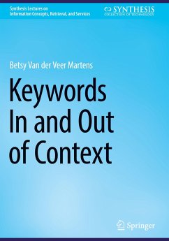 Keywords In and Out of Context - Martens, Betsy Van der Veer