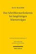 Das Schriftformerfordernis bei... - Bild 1