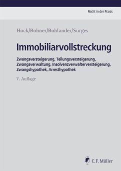 Immobiliarvollstreckung - Hock, Rainer;Bohner, Daniela;Bohlander, Astrid